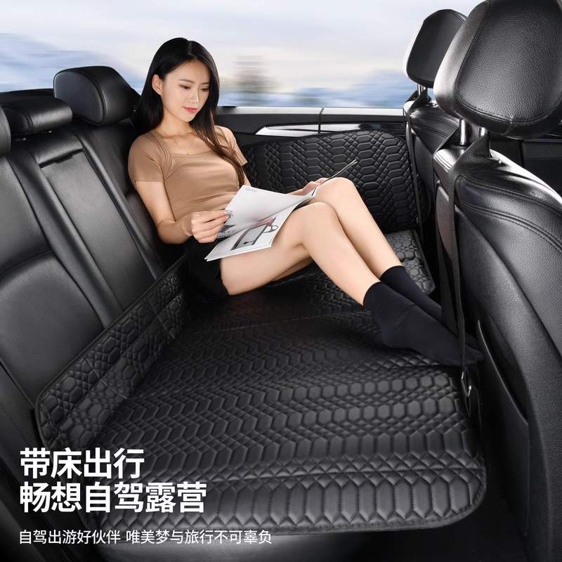 汽车后排睡垫车载折叠床垫轿车SUV后座儿童旅行床睡觉神器非充气