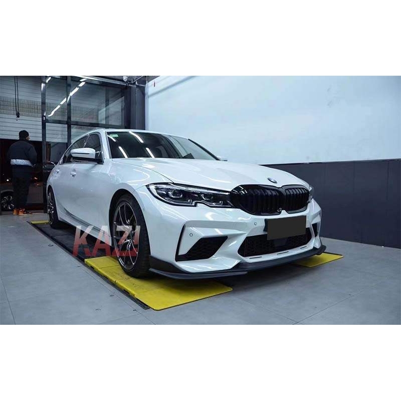 适用于20-21款宝马3系改装大包围M3C前杠前唇G28/G20升级M3C套件