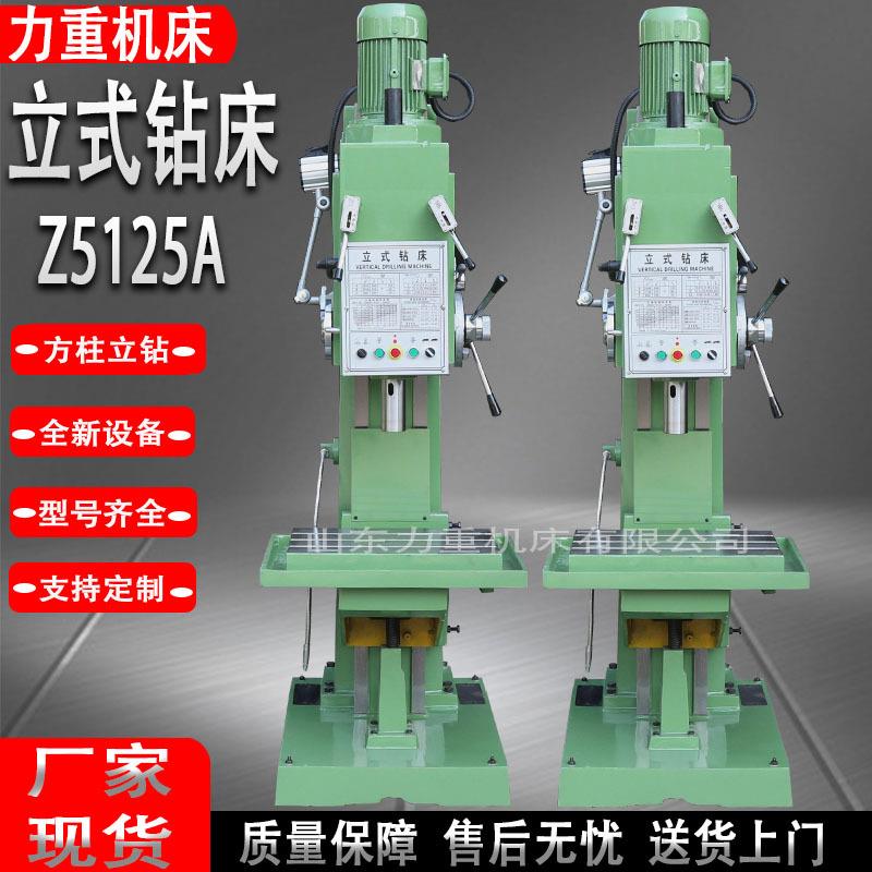 中捷同款钻床Z5125A大功率工业方柱立式钻Z5125立式钻床Z5125A