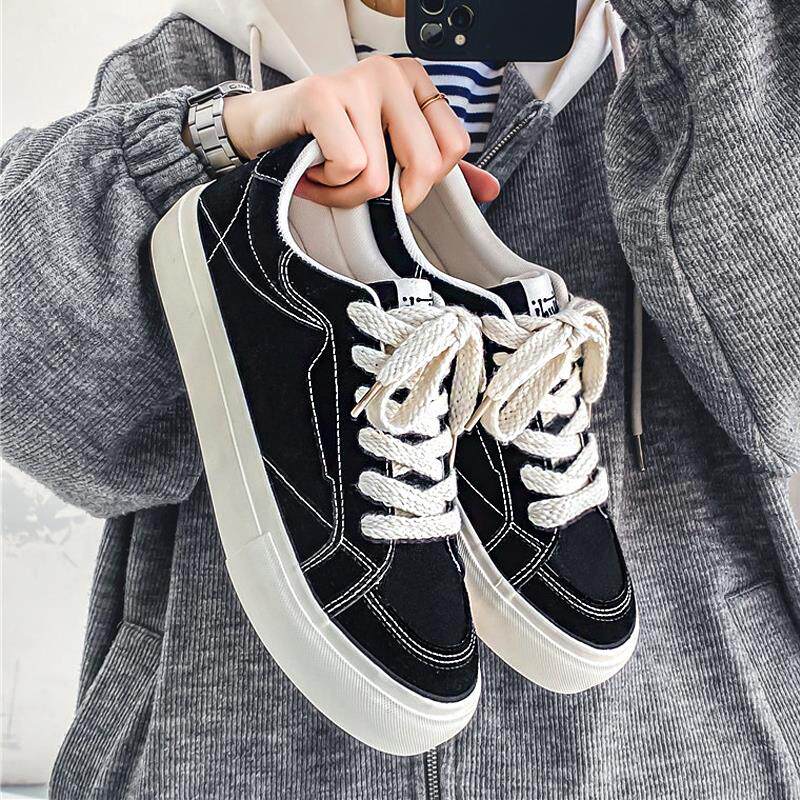 帆布鞋男款秋季透气2025新款男士百搭黑色布鞋软底休闲运动平板鞋