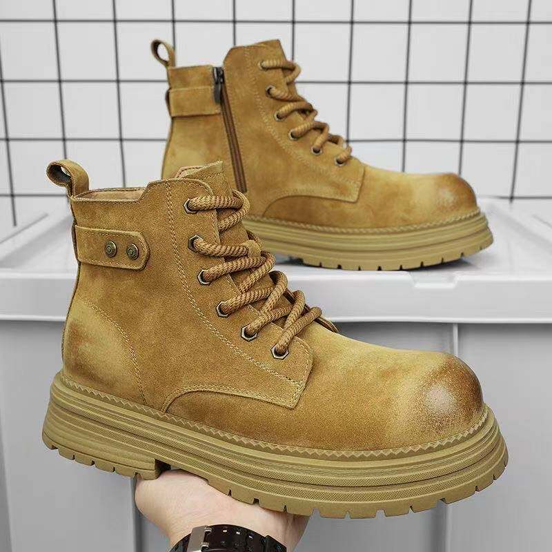 2025机车工装靴英伦马丁靴男士鞋
