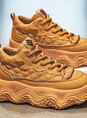 2026春季新款男鞋复古舒适百搭板鞋时尚潮流简约软底轻便男鞋潮牌