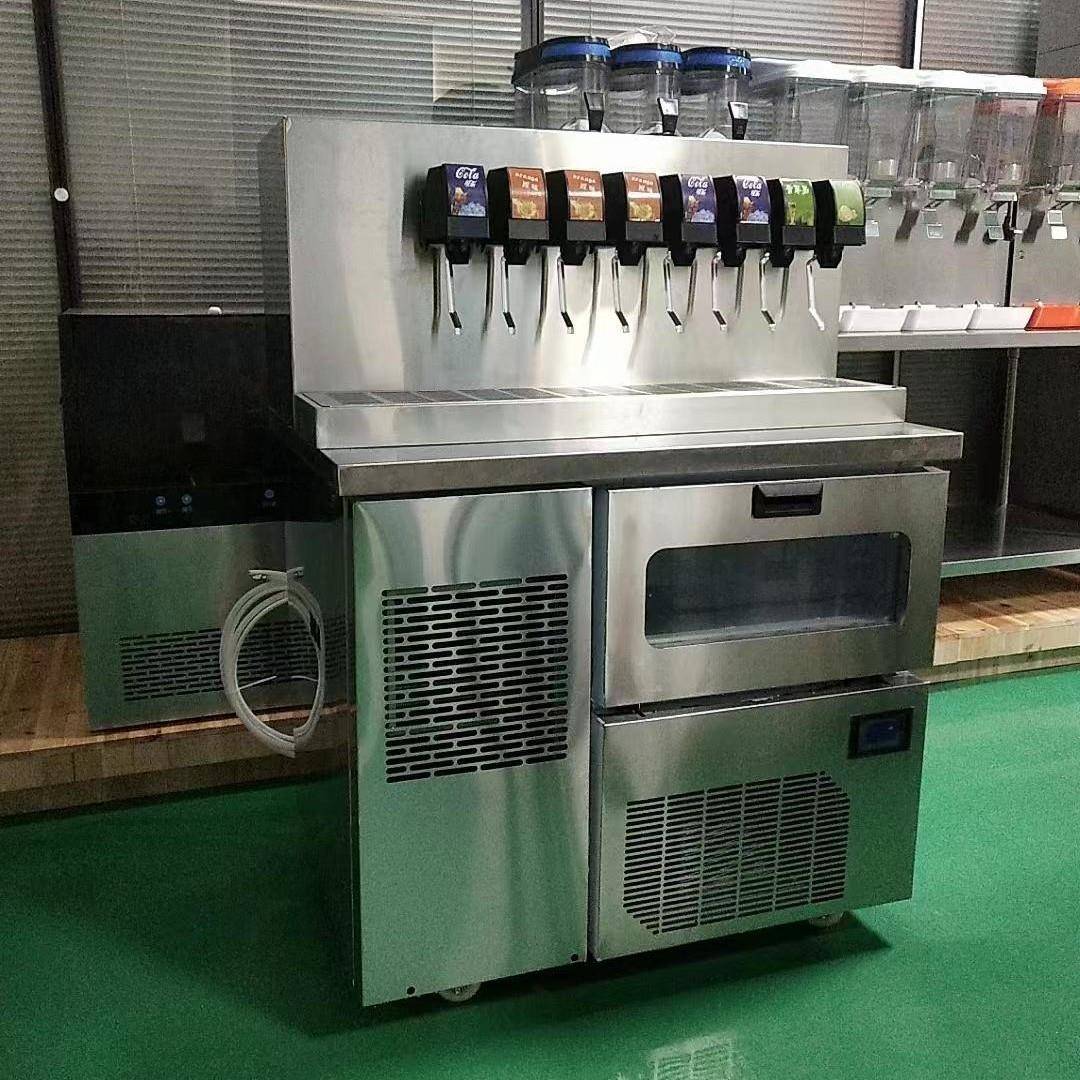 阀塔机碳酸饮料机冷饮料碳酸饮料冷饮分杯机八阀12阀可乐机一体机