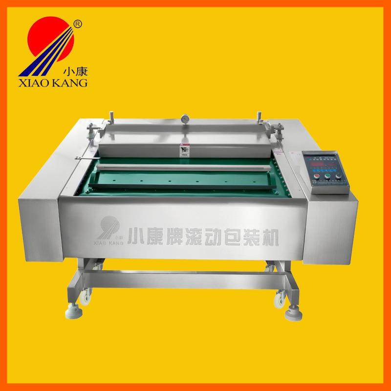 全自动熟食猪脚真空打包机连续滚动真空包装机玉米鸭蛋封口设备