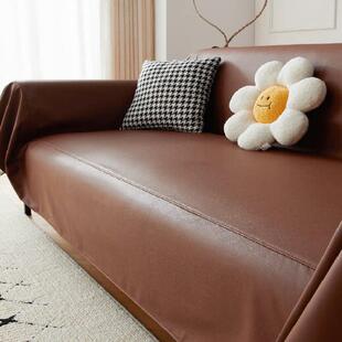 防猫抓沙发垫夏季皮沙发防滑专用垫布艺防水沙发套全包沙发巾盖布