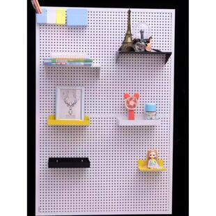 金属丝网架墙储物篮储物挂件展示板配件小商品展示吊篮超市购物篮