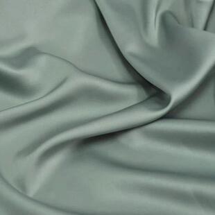 仿真丝布料高档仿醋酸面料不透垂感聚酯纤维连衣裙丝绸服装面料