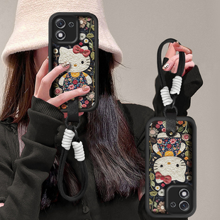 适用华为荣耀X70i手机壳X60GT碎花KT猫X50Pro可爱卡通x40i高级感小众x30新款 少女心x20全包硅胶防摔honor软壳