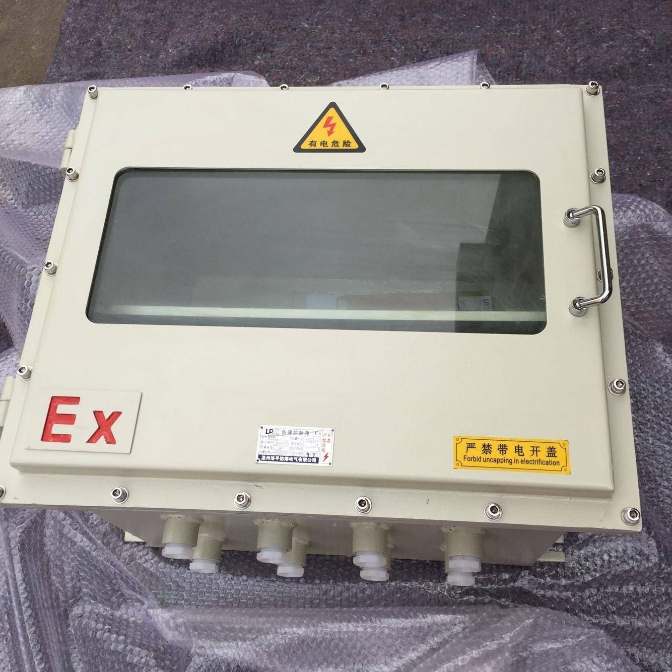 12U挂墙式防爆网络机柜IICT4/IICT6防水防尘系列，可开视窗