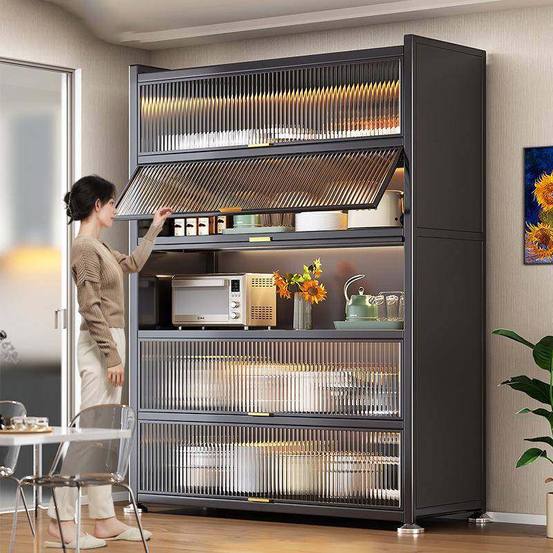 厨房置物架带柜门落地多层多功能橱柜微波炉烤箱电器置物储物碗柜,畜牧/养殖物资,畜牧/养殖器械,淘宝优惠券,粉丝福利购,淘宝优惠卷