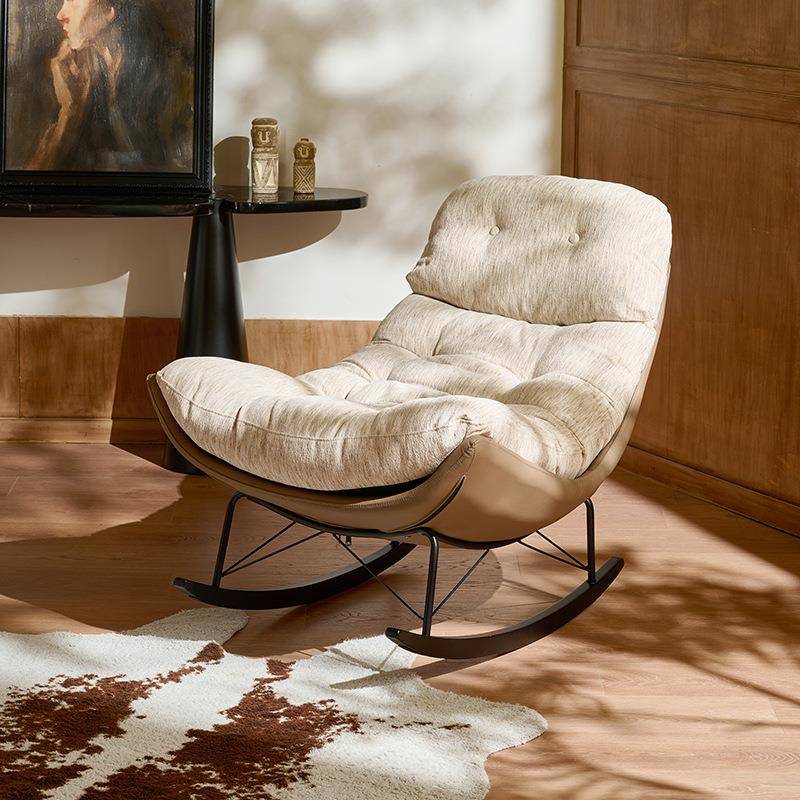 休闲客厅成人摇摇椅轻奢单人沙发椅子摇摇椅懒人摇椅躺椅窝窝椅