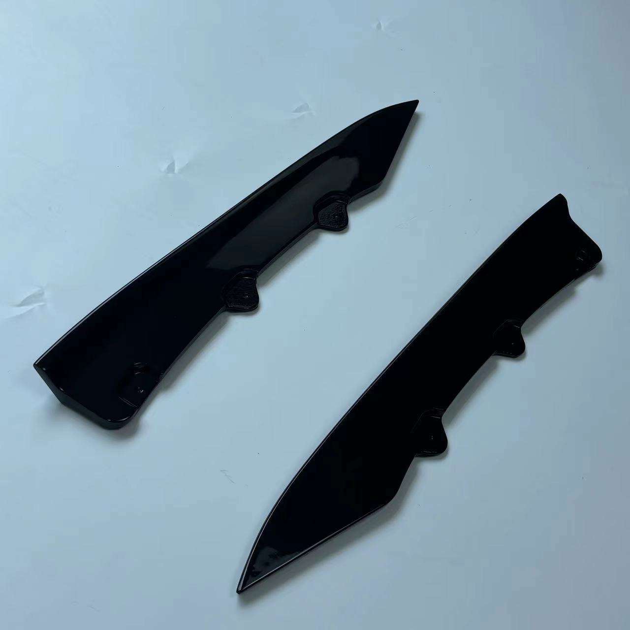 适用于宝马3系F30 F35安装PSM后杠后包角包角无损安装 原车安装