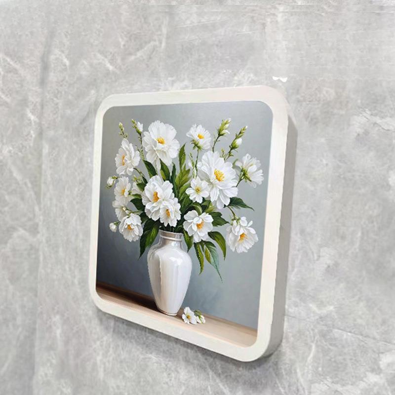 浴室收纳柜洗澡放衣服壁画折叠收纳箱卫生间置物架防水免意赛