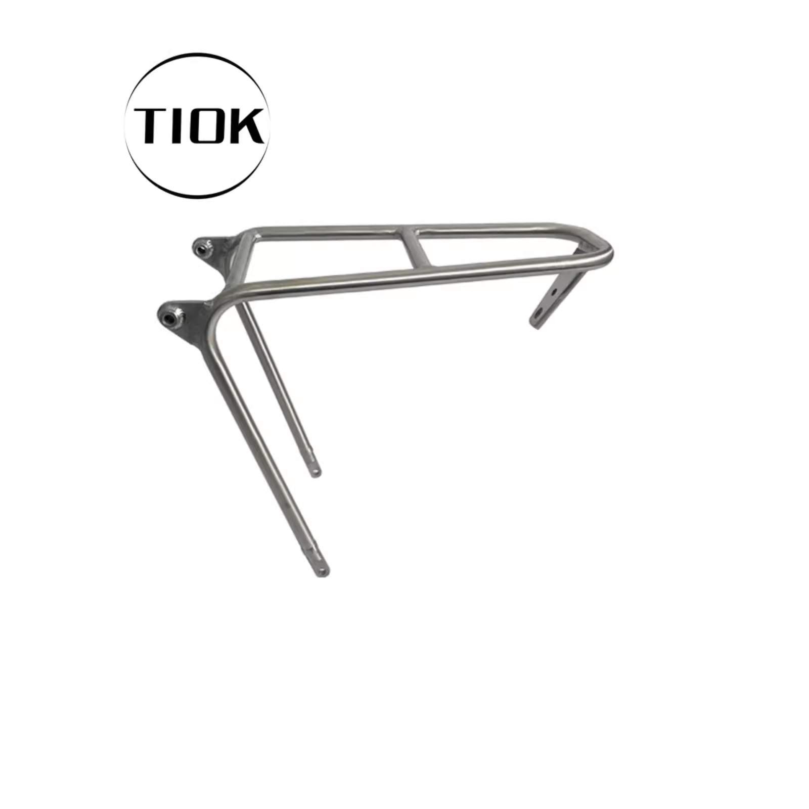 TIOK钛合金货架小布折叠车Q版后车尾架超轻结实美观耐用自行车