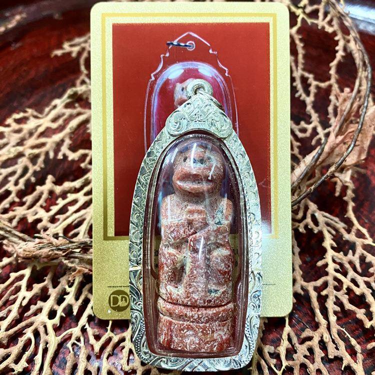 舍玛商贸龙婆安南铃猴红色大号含外壳及DDPRA卡现货包邮泰国特色