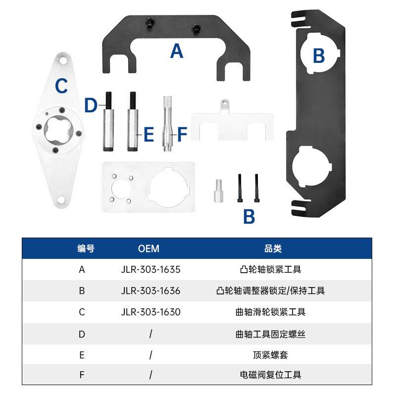 路虎新款极光2.0T正时工具星脉捷豹XE2.0正时专用工具PT204发动机