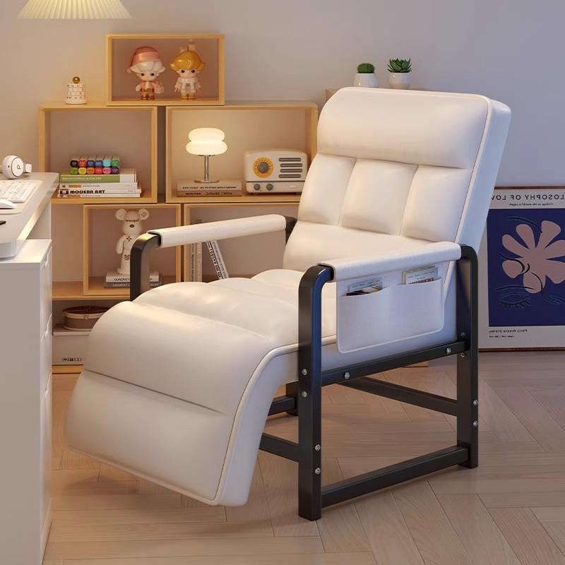 电脑椅可坐可躺两用折叠椅懒人靠背沙发椅躺椅办公室午休午睡神器