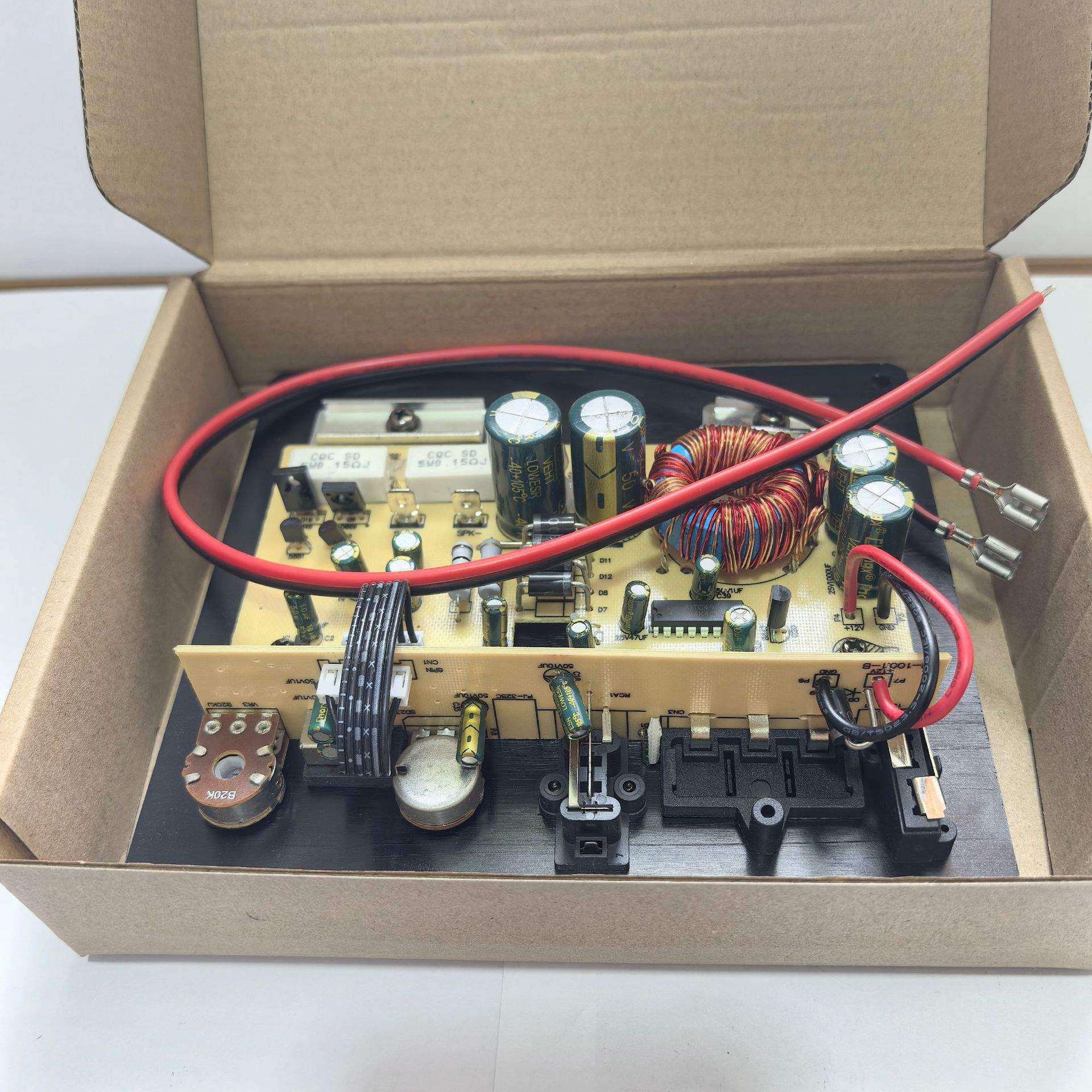 功放板外露功放12V大功率A1941 C5198对管AB低音炮功放板直销