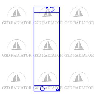 JCB 416 RADIATOR 30927091 41230222000装载机水箱散热器
