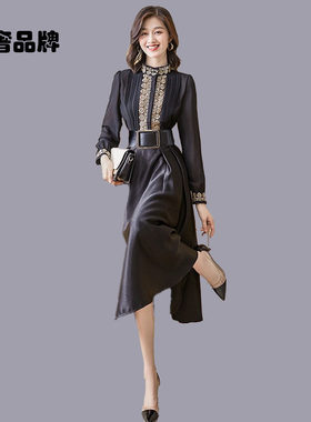 朗姿约定春秋休闲时尚套装裙子2026年秋季新款女装名媛气质两件套