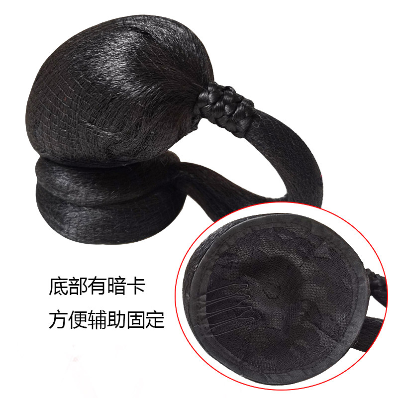 极速古装汉服假发锦心似玉罗十z一娘谭松韵同款发髻明制古风发包