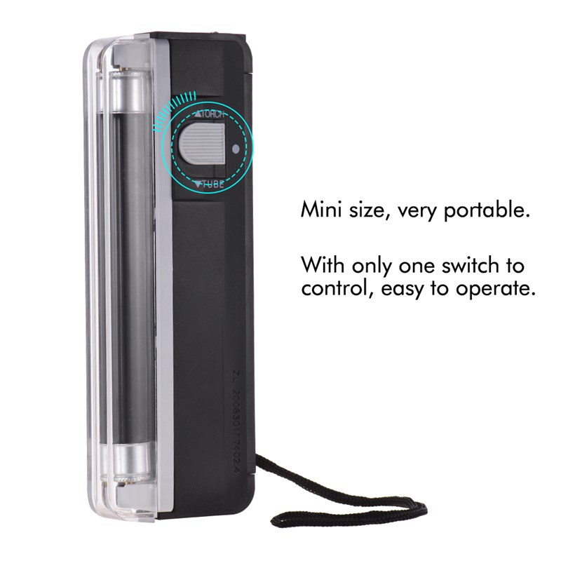 速发Cash Currency 2-in-1 Counterfeit Banknote Bill Checker T