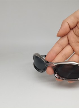 极速Y2aK未来科技风骑行眼镜 合金塑胶拼接镜框 F1车手款太阳眼镜