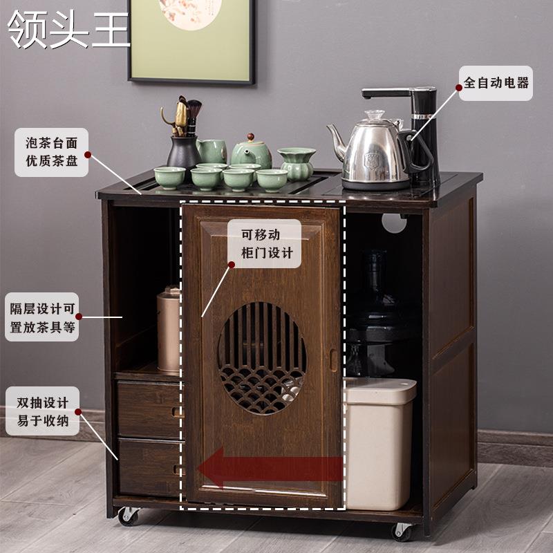 极速餐柜烧水柜茶水n柜茶水台办公室茶边柜烧水壶一体纯净水桶柜