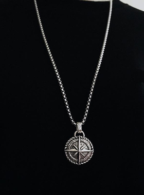 极速Hotb Fashion Feather Men Pendant Necklace Punk Vintage S