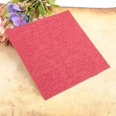 极速3Da Embossing Folder Uneven Plastic Embossing Template