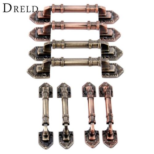 极速2Pcs 96/128mm Antique Furniture Handles Vintage Cab.inet