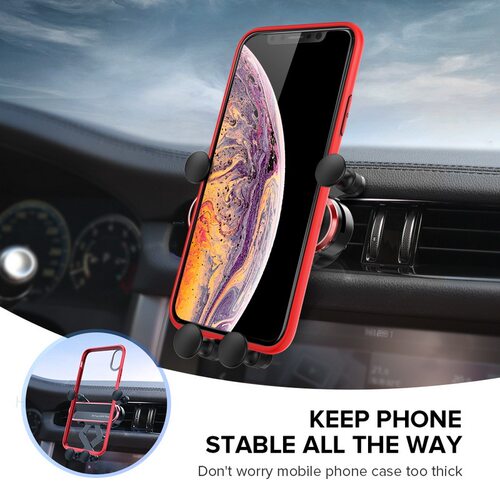 极速GETIH Gravity Car Phone Holder Air JVent  Mount No Magne