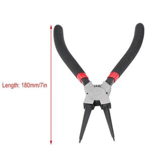 极速4Pcs 7 Inch Internal External Pliers Long QNose Circlip