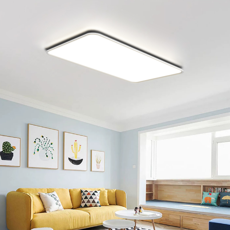 极速全光谱护眼吸顶灯客厅灯超薄普瑞光源M卧室书房间简约现代中
