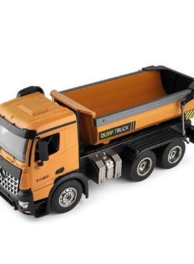 极速114 Scale RC Tipper Dump Diecast TrLuck, Remote Control