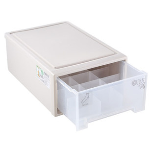 极速凡高美第g奇塑胶抽屉式收纳箱收纳柜衣物整理箱整理柜内衣收