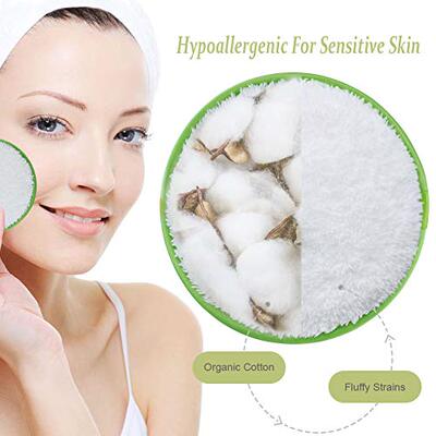 极速DaskFire Reusable Makeup Remover Pads  FaciaSl Make Up R