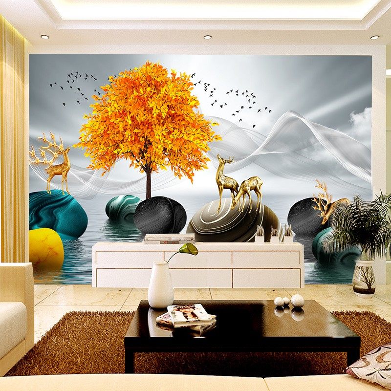 极速家和自带边框电视背景墙壁纸A3d立体大气客厅影视墙墙布8d凹,家装主材,无纺布墙纸,淘宝优惠券,粉丝福利购,淘宝优惠卷