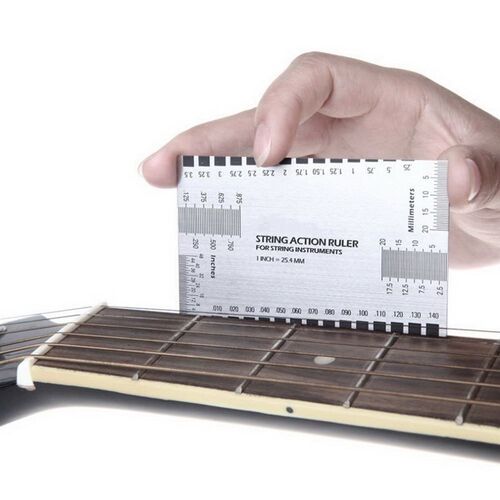 新品Acoustic Electric Guitar String Action RuleSr Gauge Stee