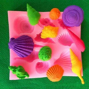 极速Sea Conch - Shells Shape 3D Silicone Mould CakVe Chocola