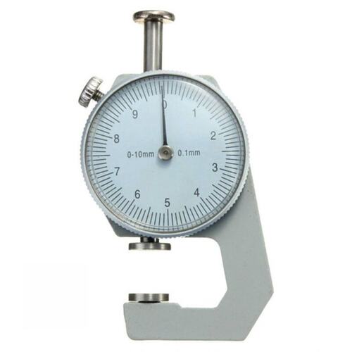 极速0-10mm Dial Thiockness Gauge Leather Paper Thickness Met