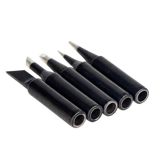 极速5Pcs Lead-Free Soldering Iron Tips J900M-T I/K/B/3C/2.4D
