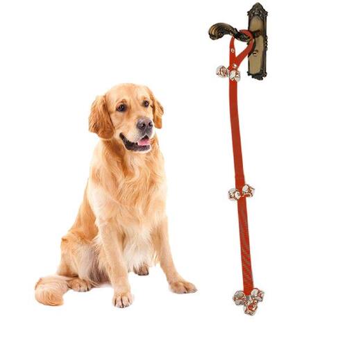 极速Pet Heroic Dog Doorbells Hanger BellMs For Doorknob And