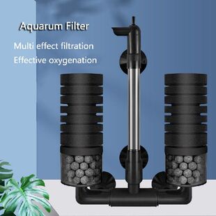 极速Black Agquarium Filter for Aquarium Fish Tank Air Pump