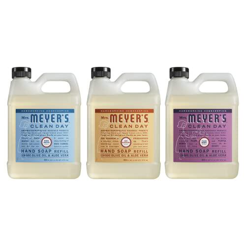 新品Meyers Mrs Clean Day uLiquid Hand Soap Refill Variety Pa