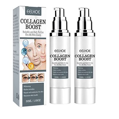极速2PCS Collagen Boost Serum Collagen BoostePr For Face Ant