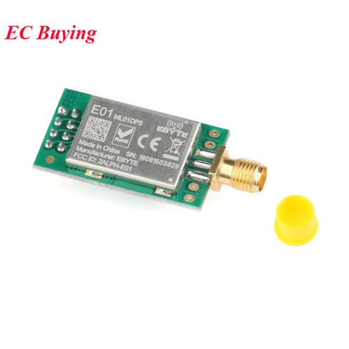 极速nrf24l01 E0k1-ML01DP5 Ebyte 20dBm Long Range 2100m SPI N