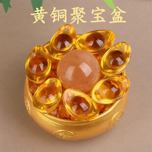 极速纯铜山海镇挂件太极八卦图室内室F外凹凸镜家用乔迁大门口客