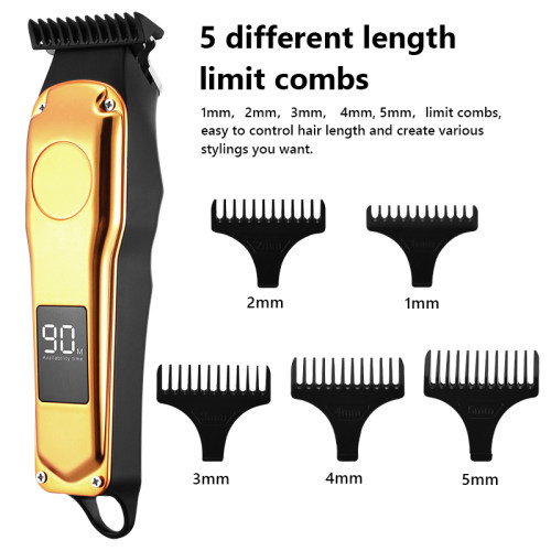 极速Professional Barpber Hair Clipper Rechargeable Electric