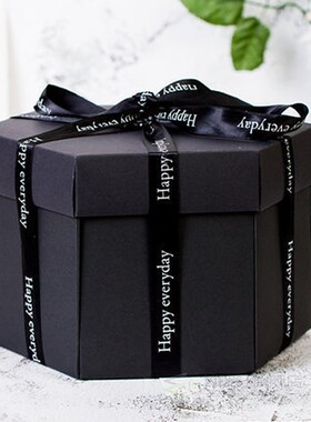 极速Giftc Explosion Box Surprise Birthday Gift Box Love Memo